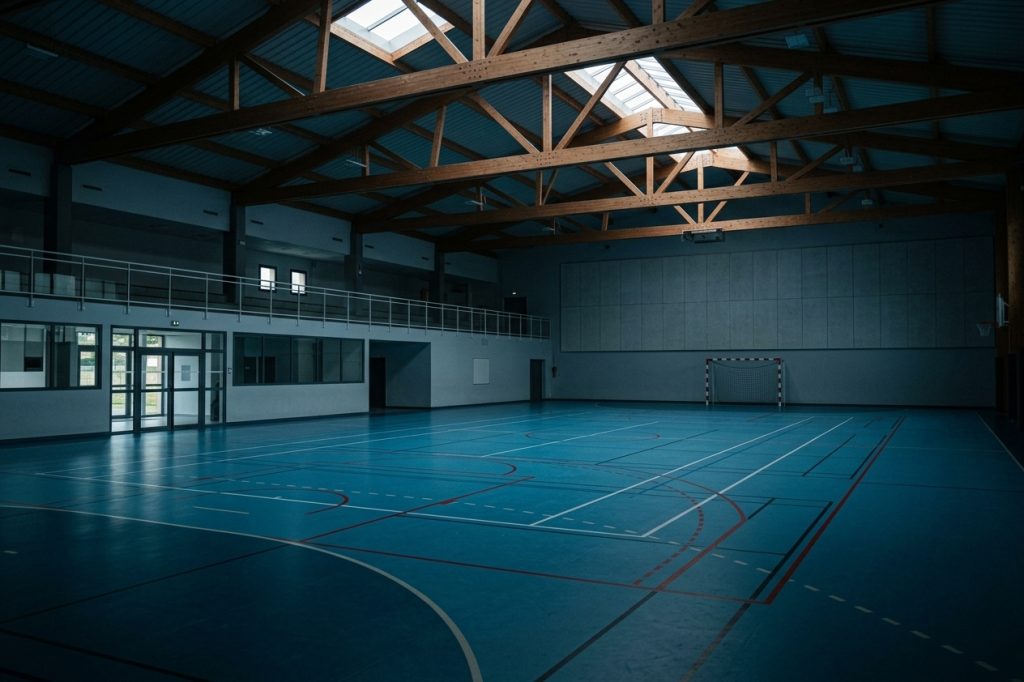 La Halle des sports, à Anduze