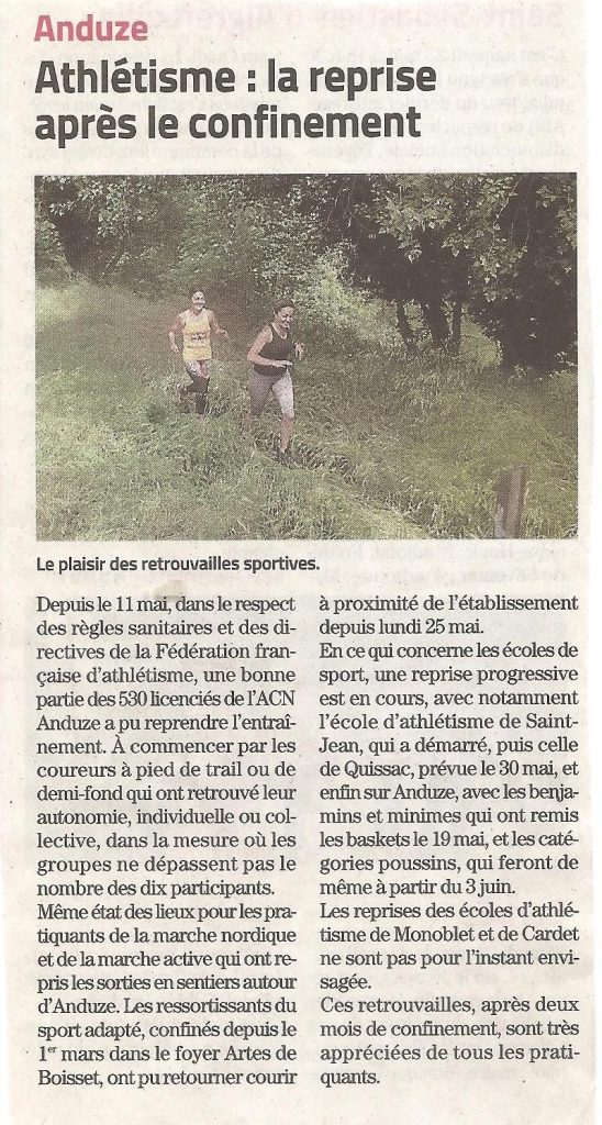 PRINTEMPS/ETE 2020